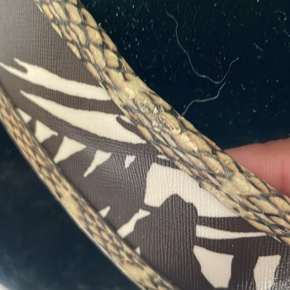 Tory Burch belt brown snake - Picture 5 of 8